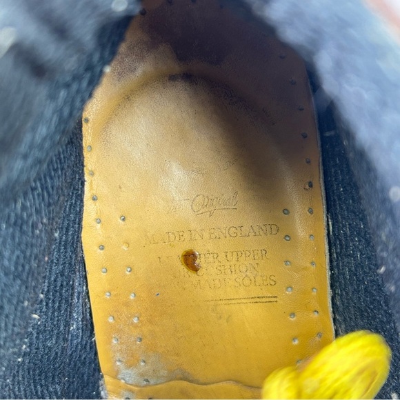 Vintage Y2K Dr. Martens Docs 8057 England Brown Leather Boots Womens Size 6 UK 4 - Picture 10 of 11